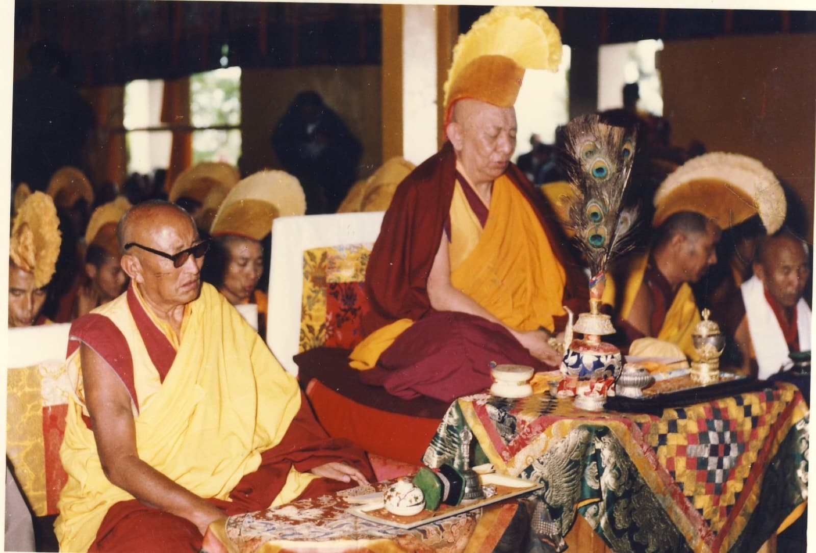 A moment from H.E Serkong Tsenshap Rinpoche’s journey (7 of 24)